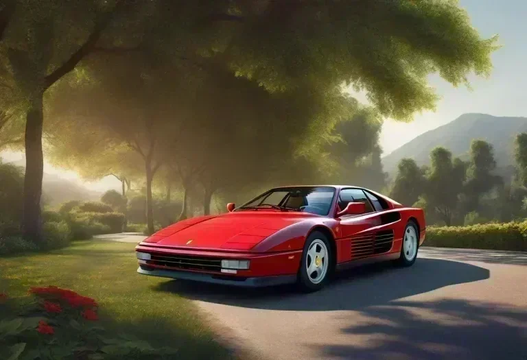 1990 Ferrari Testarossa with Ultra-Low Mileage and Obsessive Maintenance for Sale