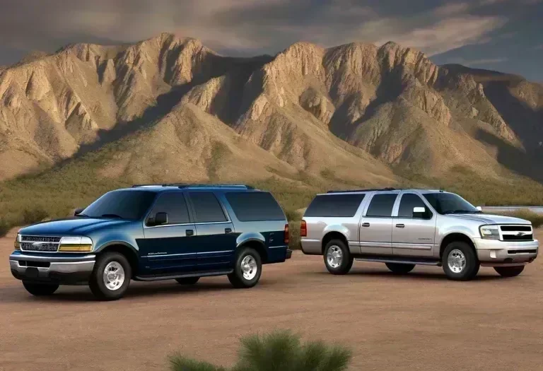 1997 Full-Size SUV Comparison Test: Chevrolet Suburban, Tahoe, and Ford Expedition
