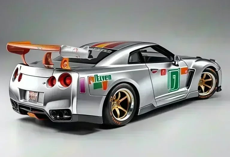 7-Eleven's Custom Nissan GT-R Hot Wheels Is a Perfect Pairing