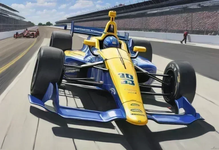 Alexander Rossi Tests the New IndyCar IR28 Chassis at IMS