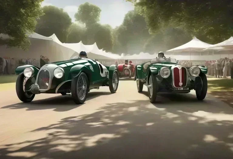 Audi Nuvolari and Jaguar Type 01 Tackle Goodwood Hill Climb, Internet Reacts
