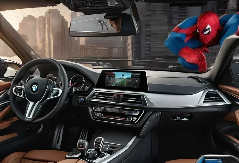 BMW Displays Spider-Man Ads on Dash Screens, Owners Unimpressed
