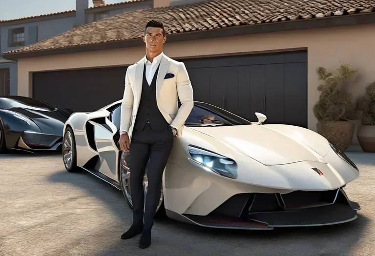 Cristiano Ronaldo's Garage Boasts Three Bugattis and a $40 Million Supercar Fleet