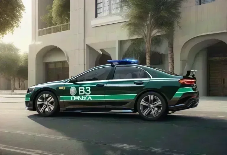 Dubai Police Adds Denza B8 Plug-in Hybrid to Fleet