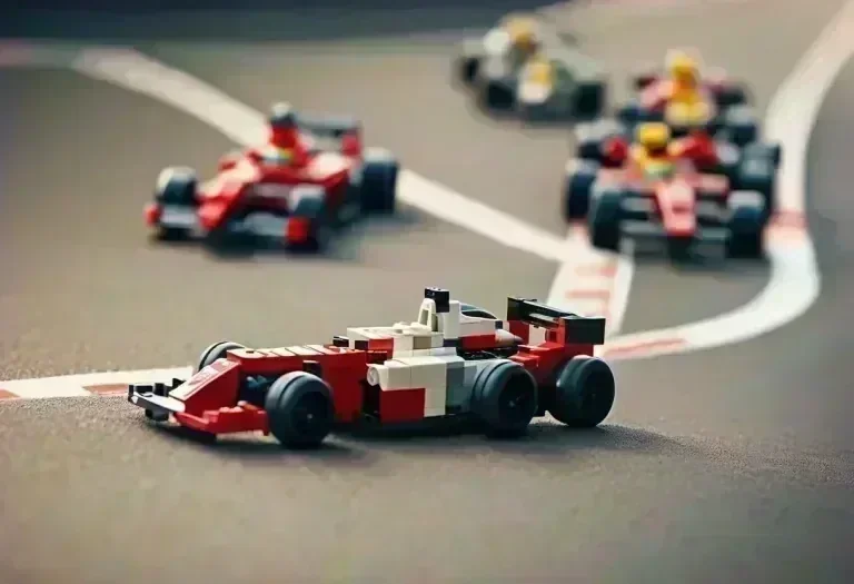 F1 Drivers Trade High-Speed Cars for LEGO Racers in Chaotic Parade Lap