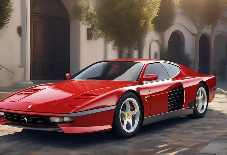 Ferrari 849 Testarossa Redesign Brings Back Retro Pop-Up Headlights