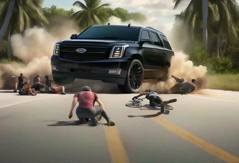 Cutler Bay SUV Driver Arrested After Swerving Into Cyclists, Firing Shot