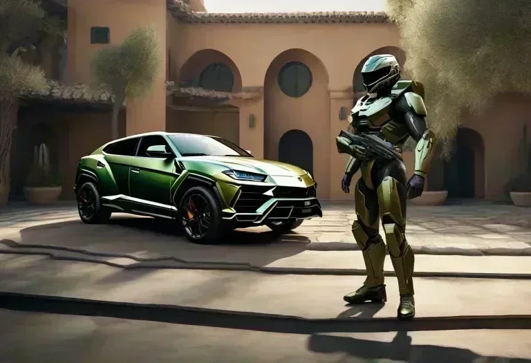 Lamborghini Urus SE Master Chief 117 Edition: A Unique Tribute to Halo's Iconic Protagonist