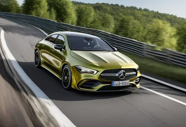 Mercedes-AMG CLA 45 EV Sets Nürburgring Nordschleife Record
