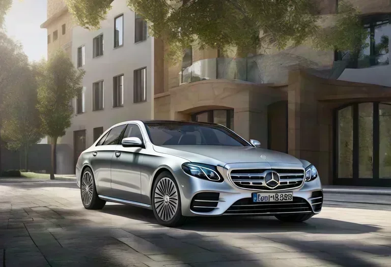 Mercedes' E-Class Electric Sheds Camouflage, Reveals Conventional Body Shape