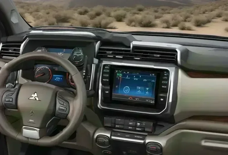 Mitsubishi's New Pajero Teaser Reveals a Modern Take on the Classic Off-Road Gauge Cluster