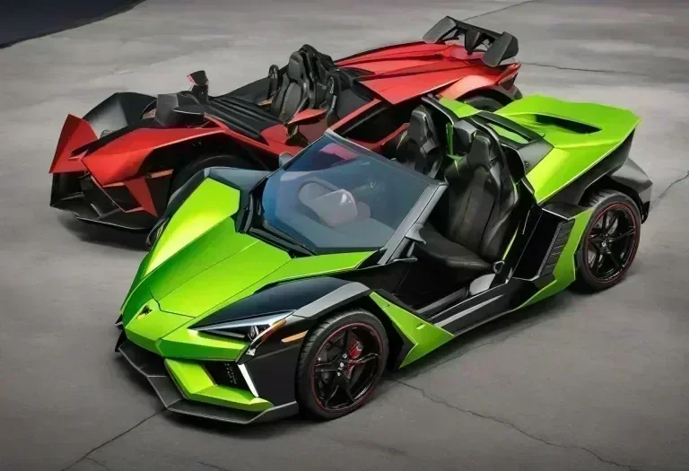 Polaris Slingshot R with Lamborghini Aventador Body Kit Falls Short at Auction