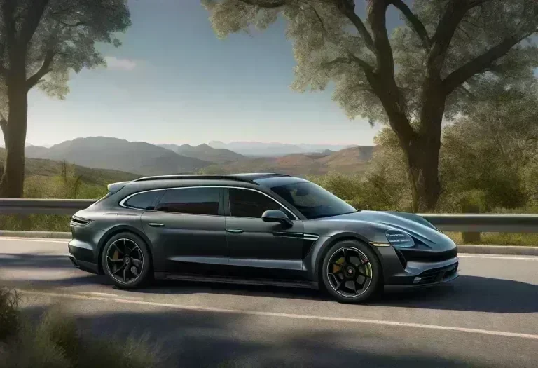 Porsche Fan's Final Wish Fulfilled with Custom Taycan Sport Turismo Hearse