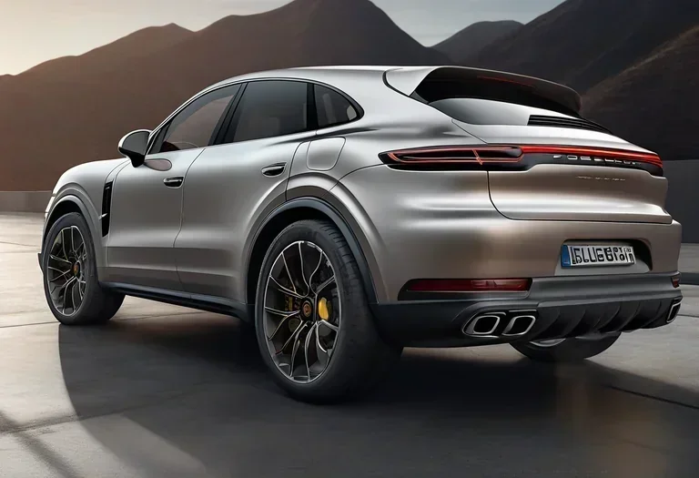 Porsche's 1,200+ HP Electric Cayenne Turbo GT Coupe Spied Testing