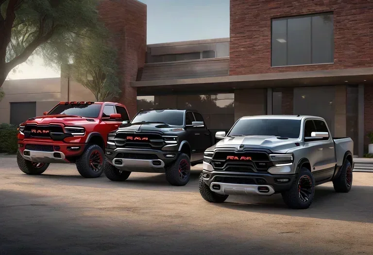 Ram and Fox Factory Unveil High-Performance Trucks, Including a 777 HP TRX Concept