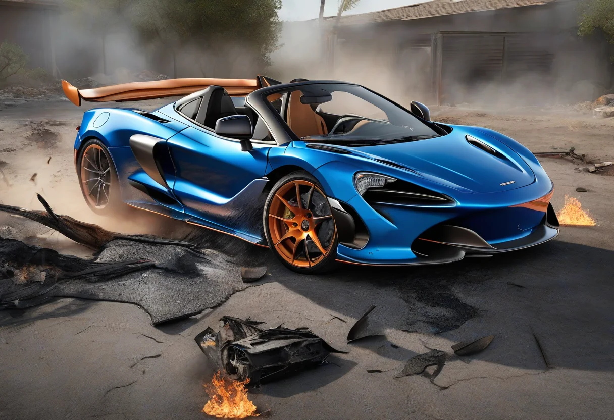 Rare McLaren 765LT Spider Up for Sale After Devastating Fire
