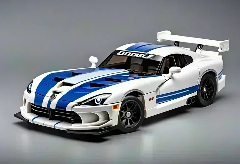 This $64.99 Lego Dodge Viper Has Moving V10 Pistons