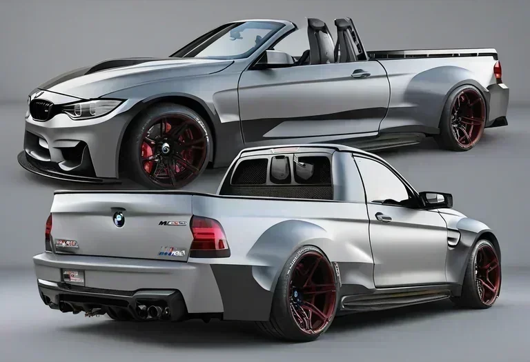 This One-Off BMW M4 Pickup Sold for More Than a Brand New M4 Competition