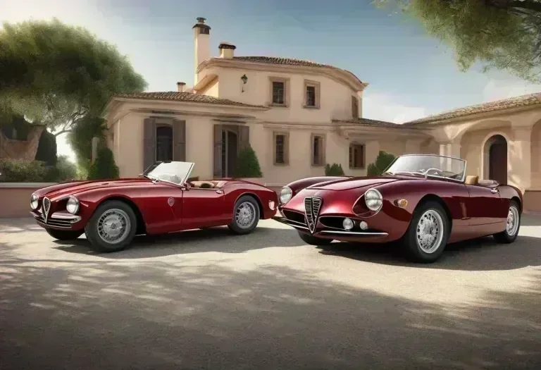 Three Ferrari-Powered Alfa Romeo 8Cs for Sale, Including One with Delivery Mileage