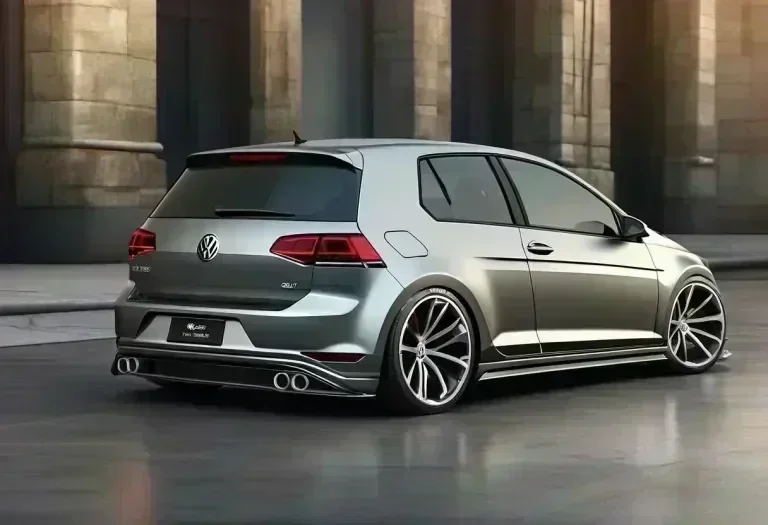 VW Built A 1,000-HP Golf With An Exhaust That Exits The Front Bumper